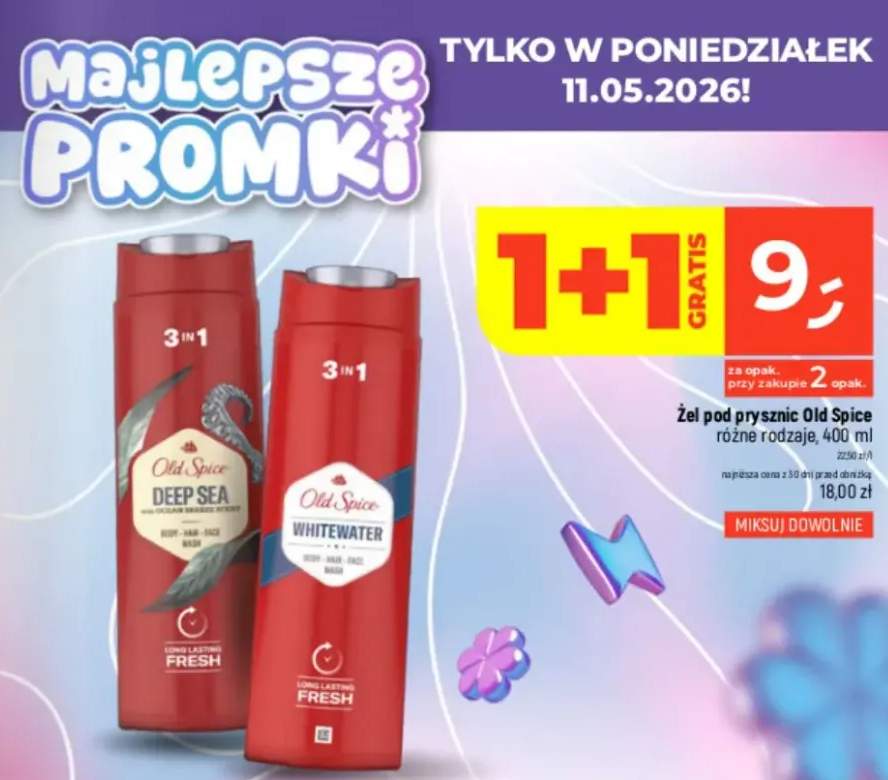Żel pod prysznic Old Spice Whitewater 3in1