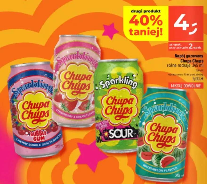 Napój gazowany Chupa Chups Watermelon