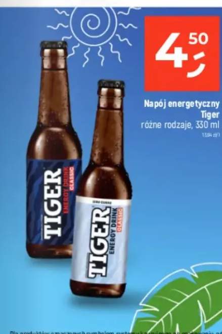 Napój energetyczny Tiger Zero Cukru