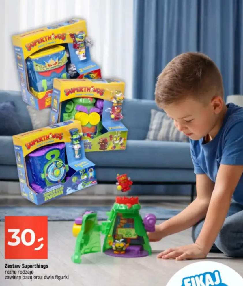 Zestaw Superthings zawiera bazę oraz dwie figurki