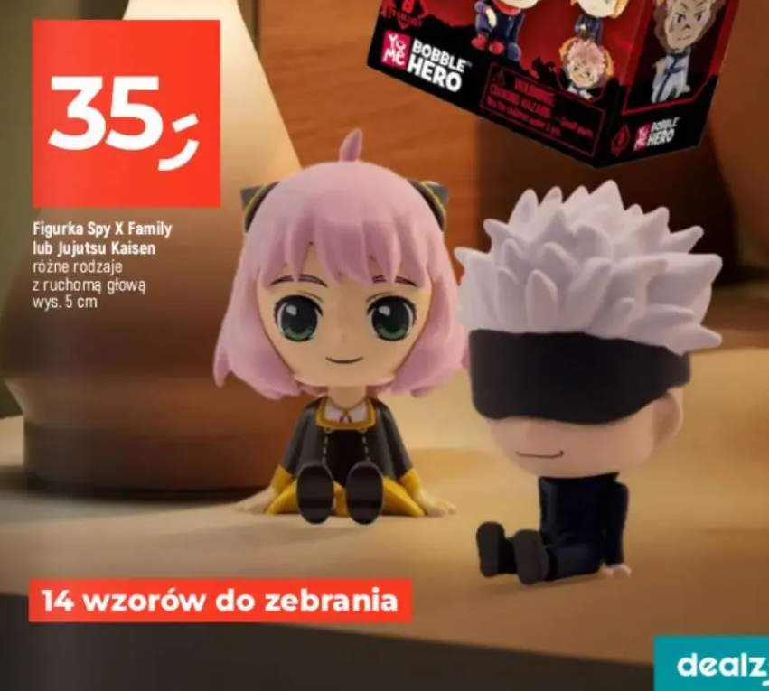 Figurka Jujutsu Kaisen z ruchomą głową wys. 5cm