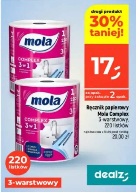 Ręcznik papierowy Mola Complex 3-warstwowy