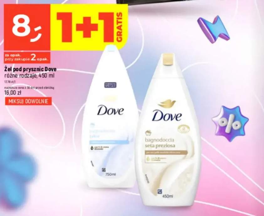 Żel pod prysznic Dove