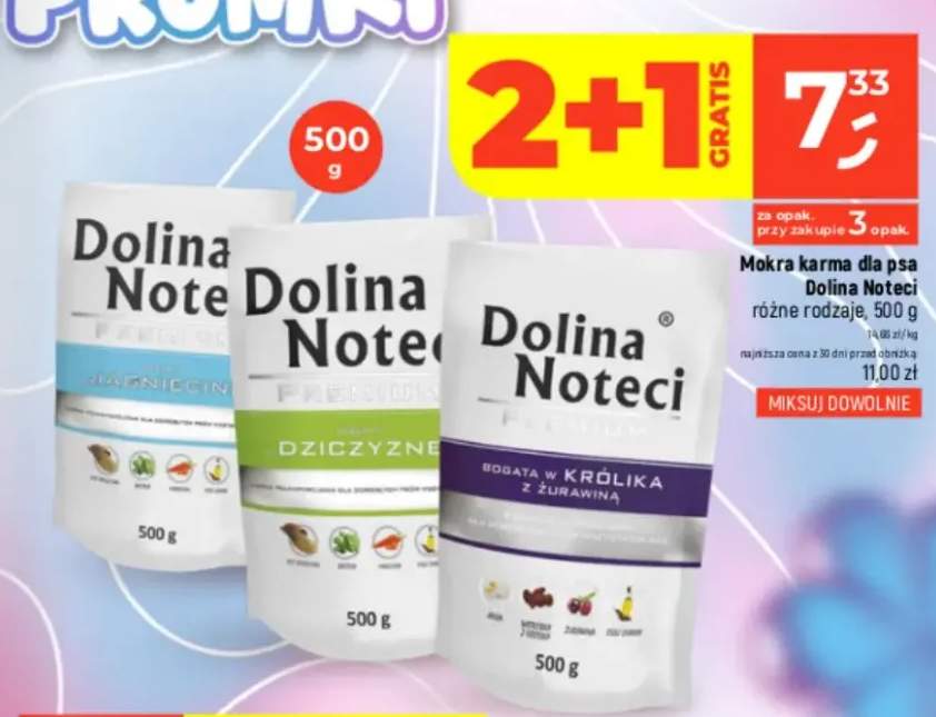Mokra karma dla psa Dolina Noteci Premium jagnięcina