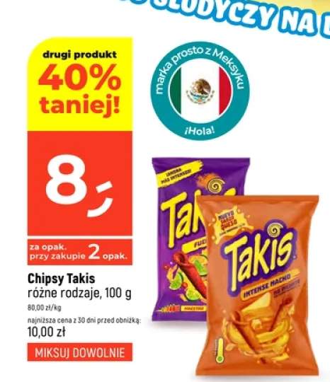 Chipsy Takis Fuego 100g