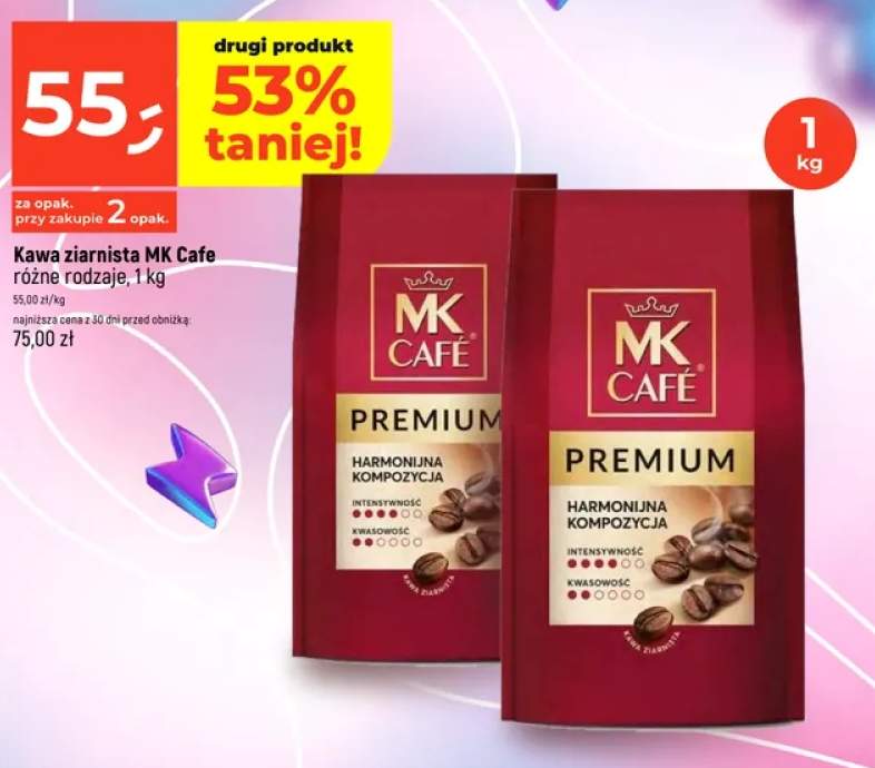 Kawa ziarnista MK Café Premium Harmonijna Kompozycja