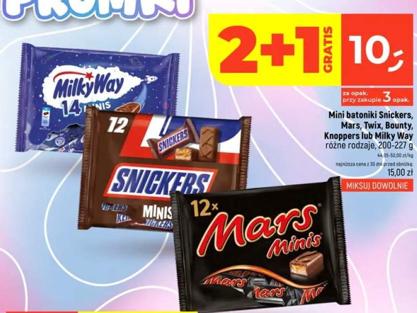 Mini batoniki Milky Way 200-227g