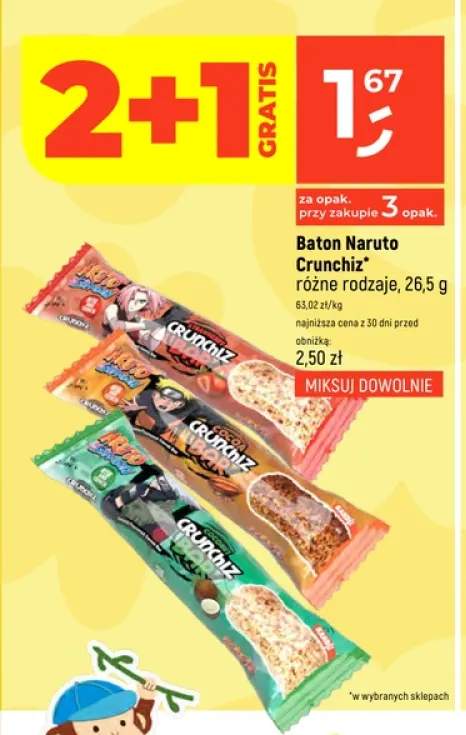 Baton Naruto Crunchiz Strawberry