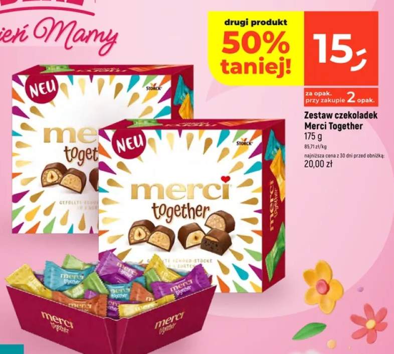 Zestaw czekoladek Merci Together
