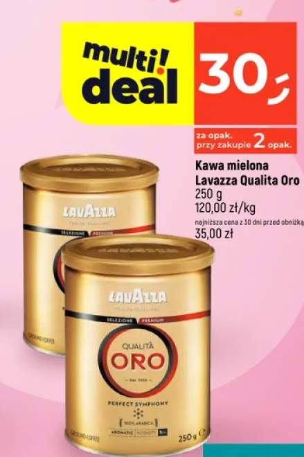 Kawa mielona Lavazza Qualita Oro