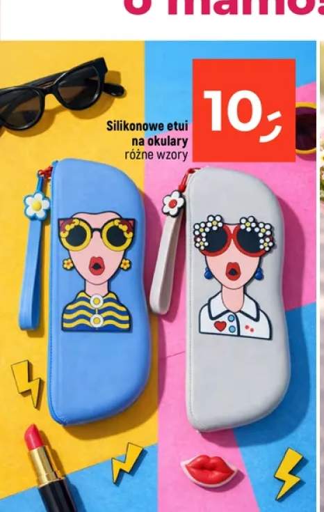 Silikonowe etui na okulary
