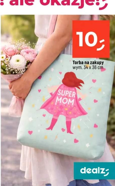 Torba na zakupy 34x36cm