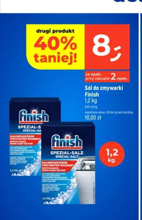 Sól do zmywarki Finish Spezial-Salz