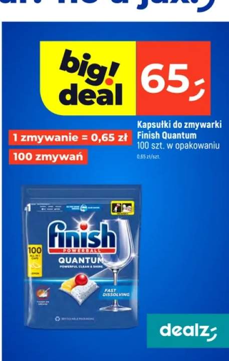 Kapsułki do zmywarki Finish Quantum