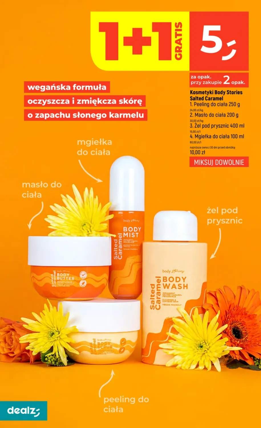 Peeling do ciała Body Stories Salted Caramel