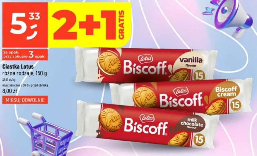 Ciastka Lotus Biscoff cream