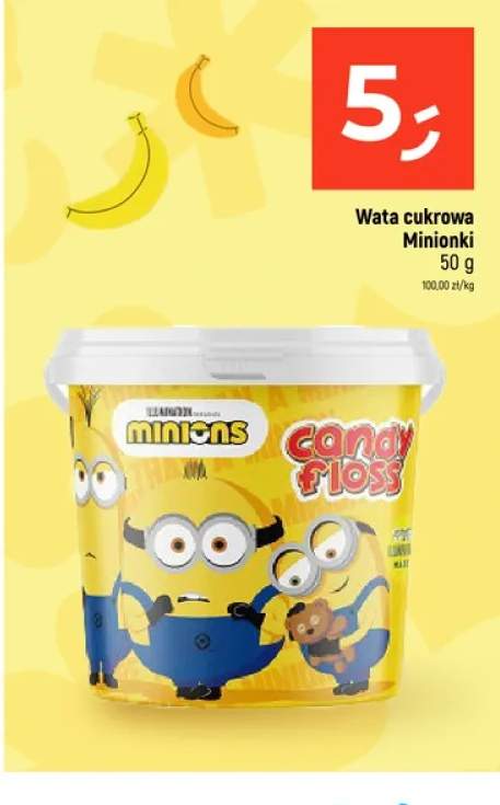 Wata cukrowa Minionki
