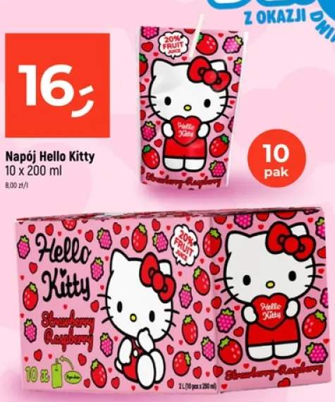 Napój Hello Kitty 10-pak 200ml