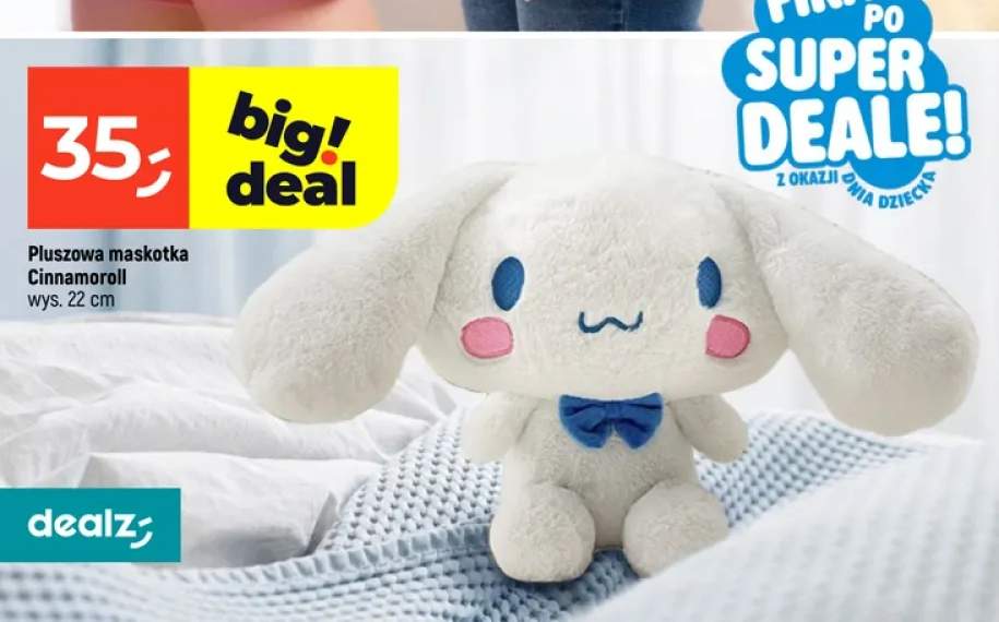 Pluszowa maskotka Cinnamoroll wys. 22cm