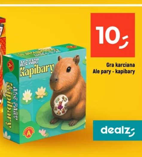 Gra karciana Ale pary - kapibary Alexander