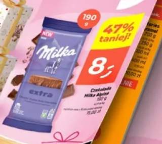 Czekolada Milka Alpine