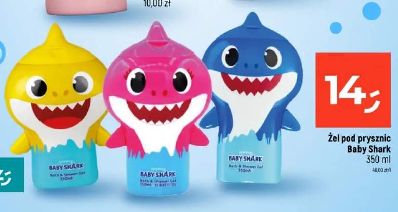 Żel pod prysznic Baby Shark