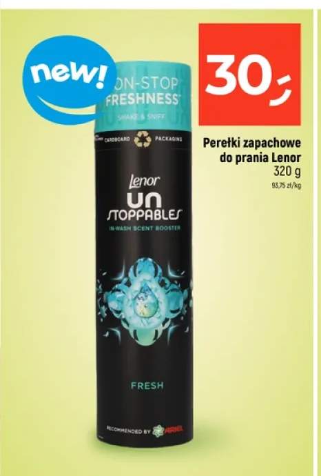 Perełki zapachowe do prania Lenor Unstoppables Fresh