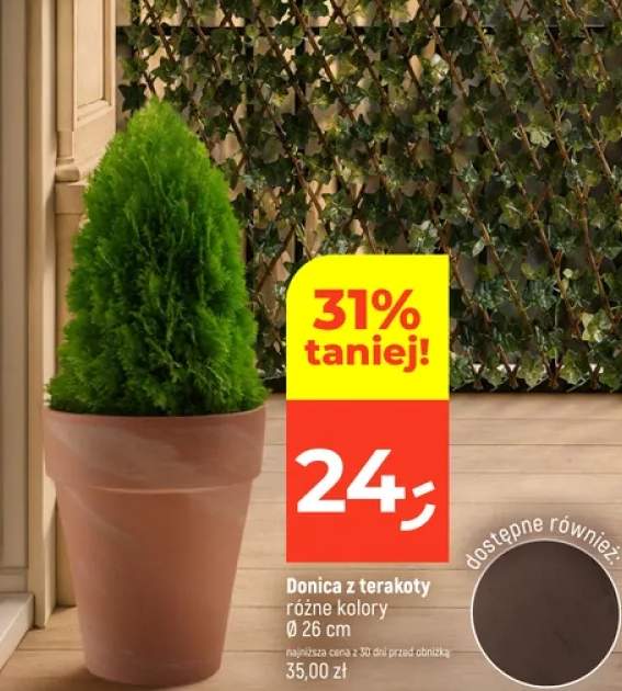 Donica z terakoty Ø 26cm