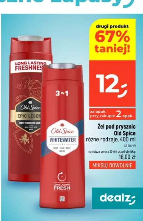 Żel pod prysznic Old Spice Epic Legend