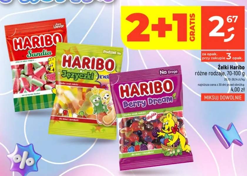 Żelki Haribo Sandia 70-100g