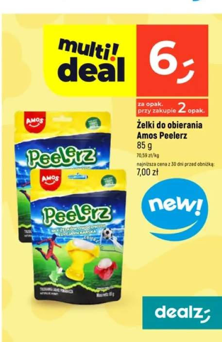 Żelki do obierania Amos Peelerz