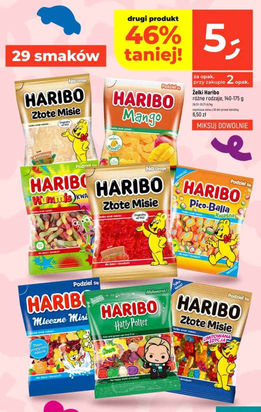 Żelki Haribo Wummis kwaśne 140-175g