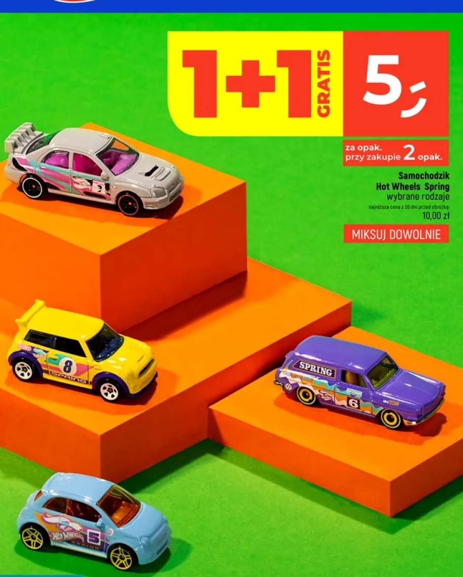 Samochodzik Hot Wheels Spring