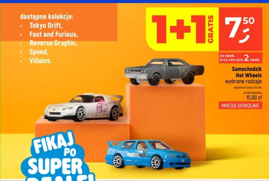 Samochodzik Hot Wheels Tokyo Drift
