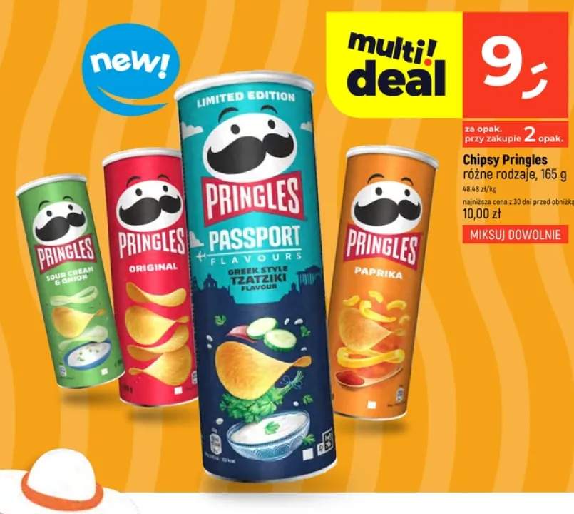 Chipsy Pringles Paprika