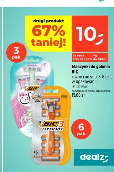 Maszynki do golenia BIC