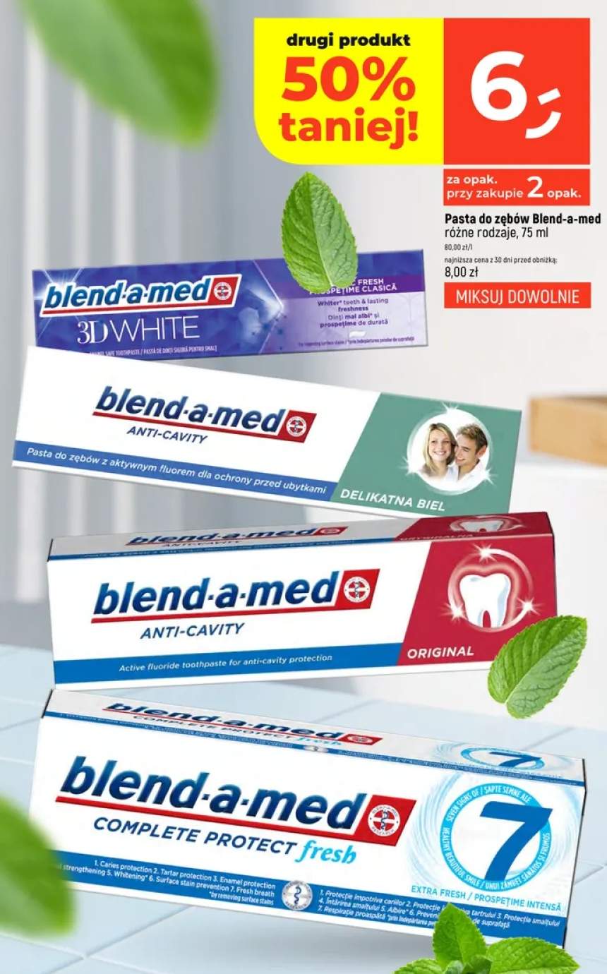 Pasta do zębów Blend-a-med Complete Protect Fresh 7
