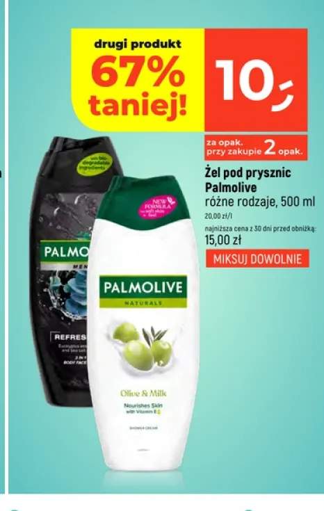 Żel pod prysznic Palmolive Naturals Olive & Milk