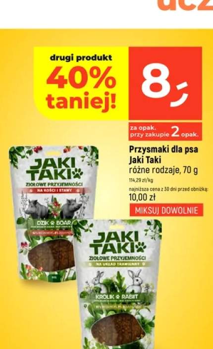 Przysmaki dla psa Jaki Taki