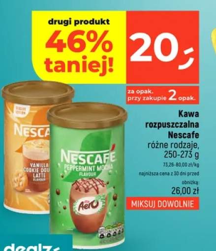 Kawa rozpuszczalna Nescafe Vanilla Cookie Dough Latte