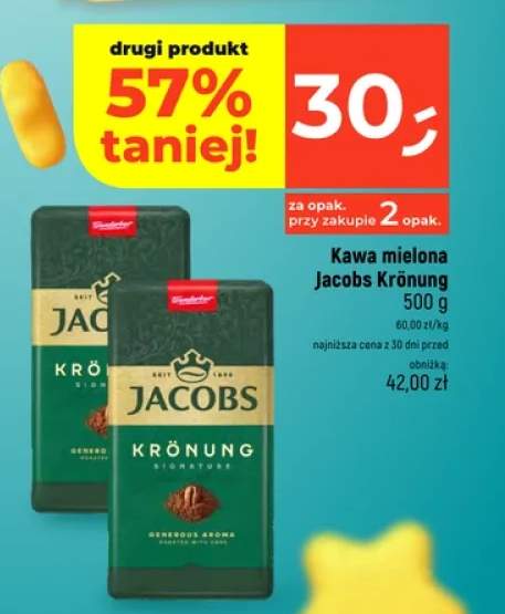 Kawa mielona Jacobs Krönung 500g
