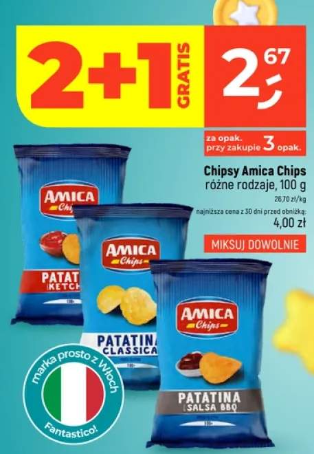 Chipsy Amica Chips Patatina Classica