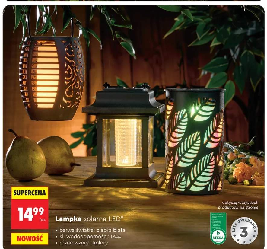 lampki solarne