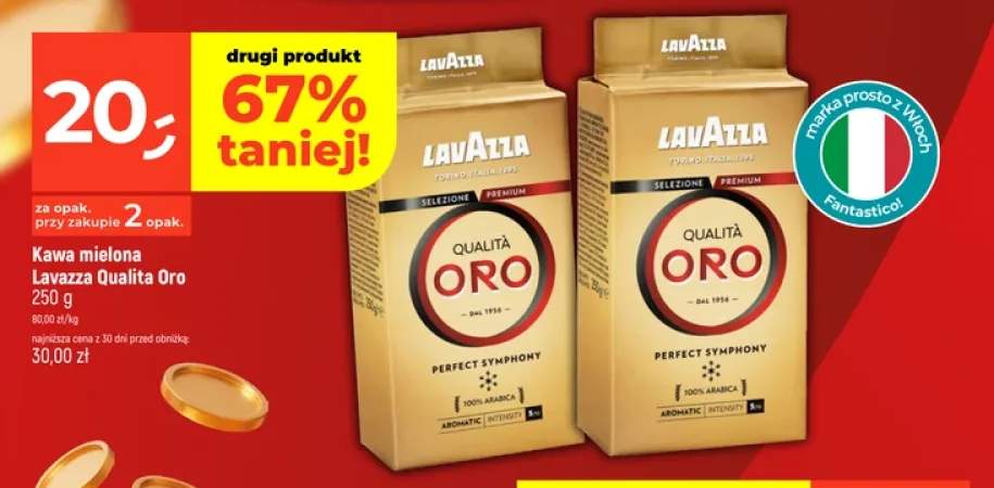 Kawa mielona Lavazza Qualita Oro