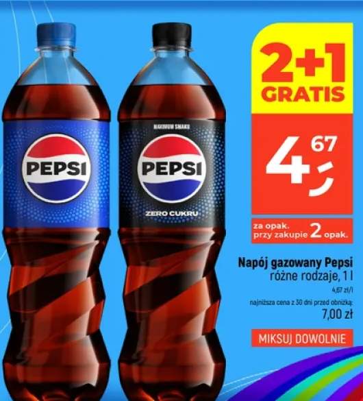 Napój gazowany Pepsi Zero Cukru