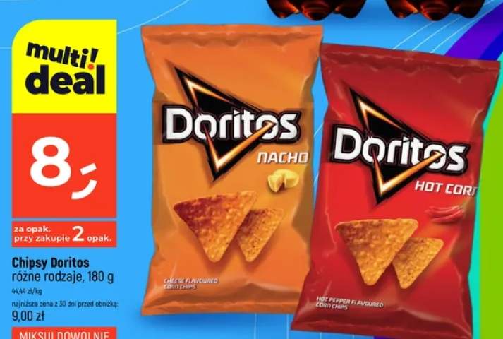 Chipsy Doritos Hot Corn