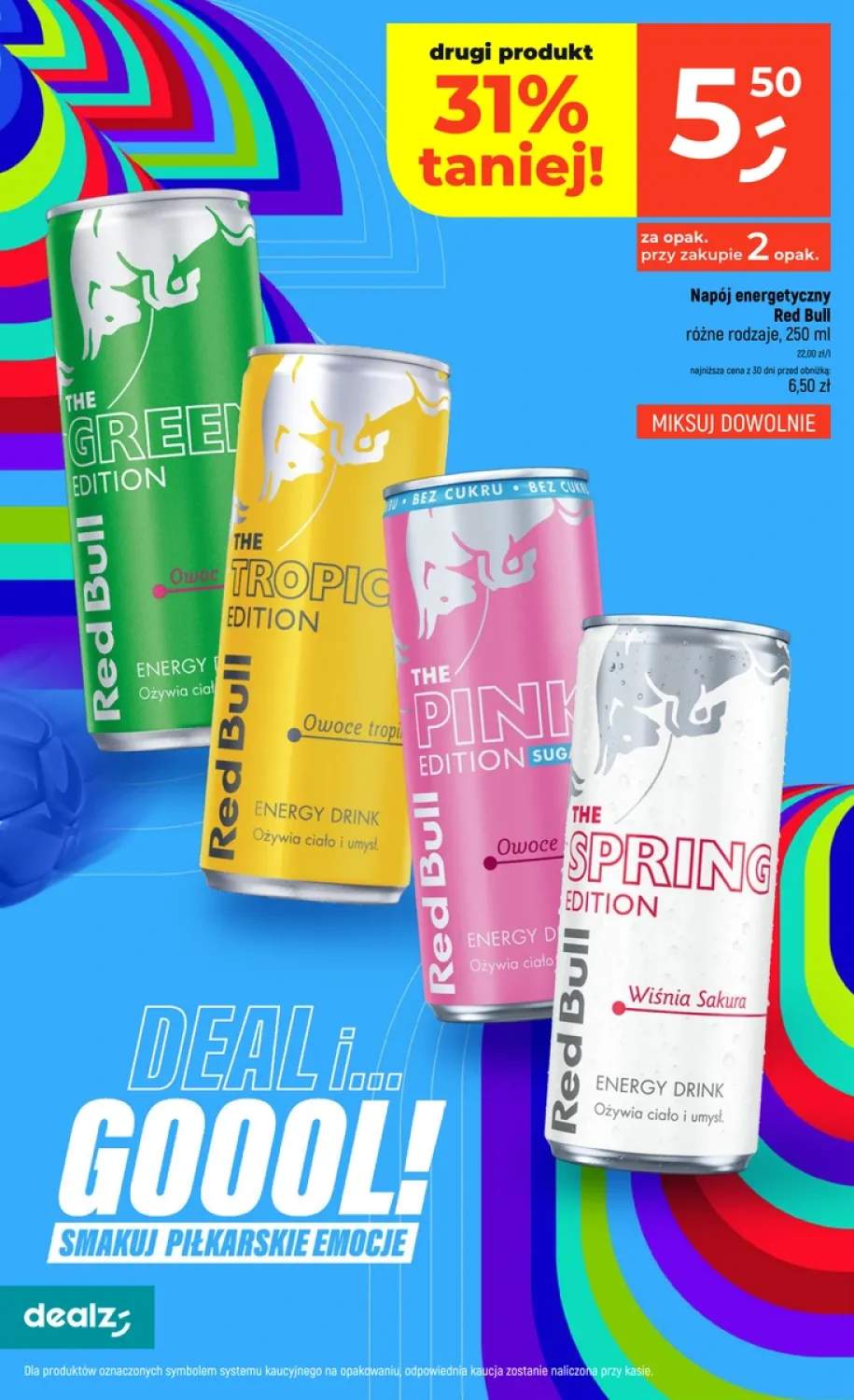 Napój energetyczny Red Bull The Green Edition