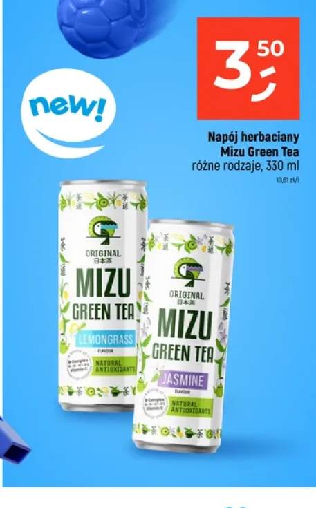 Napój herbaciany Mizu Green Tea Lemongrass