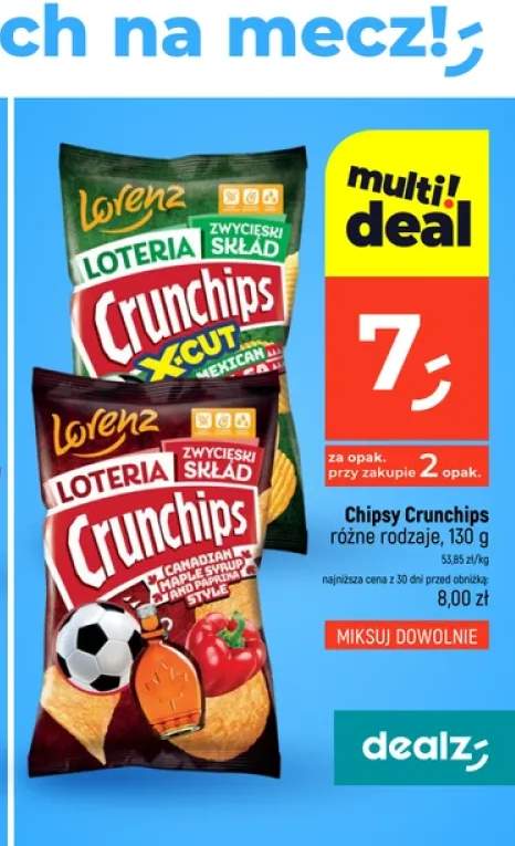 Chipsy Crunchips X-Cut Mexican