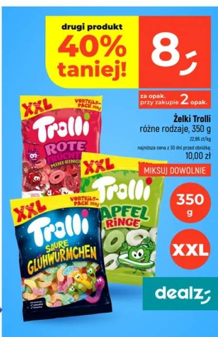 Żelki Trolli Apfel Ringe